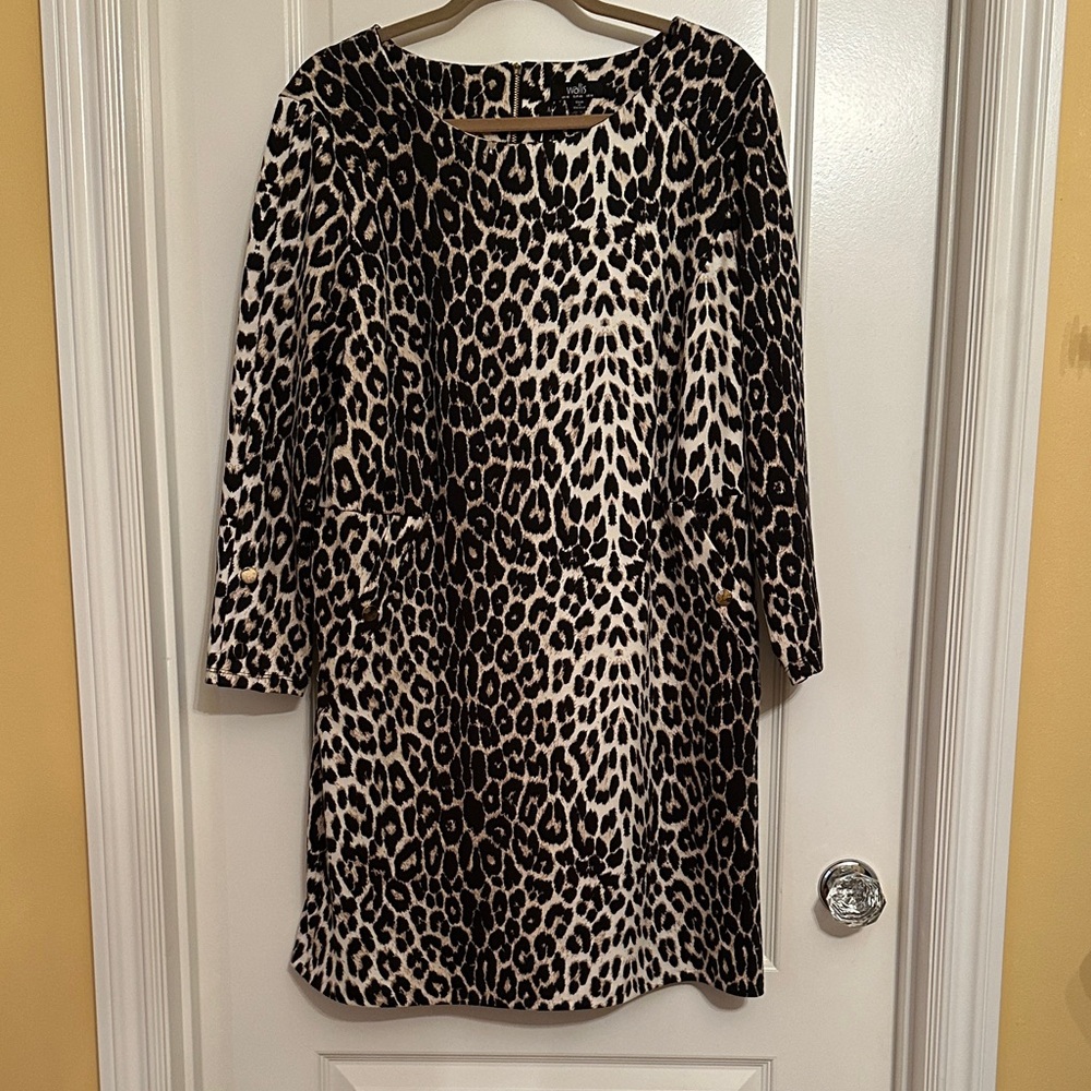 Wallis Leopard Print Dress